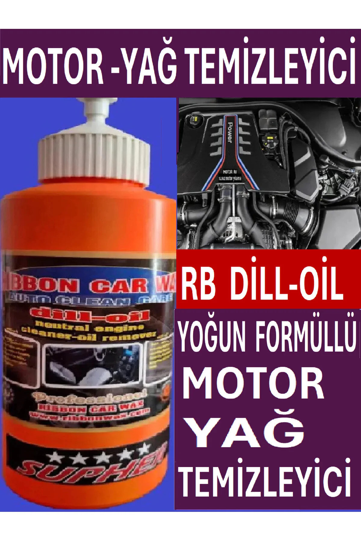 Rb Dil - Oill Güçlü Motor - Yağ Temizleyici 1 Kg