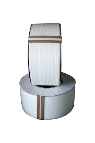 Tanpet Otomatik Makine Çemberi Beyaz 12 MM 3000 Metre