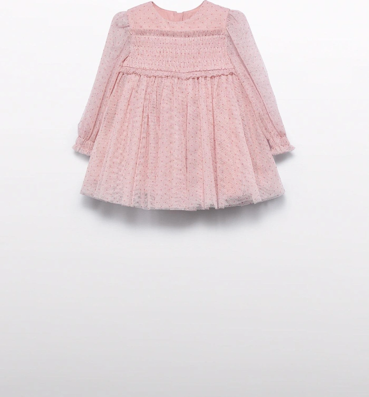 Mayoral Abel&lula Kız Bebek Tül Elbise Pembe