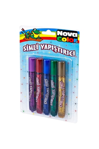 Nova Color Simli Yapıştırıcı 5 Renk Nc-332