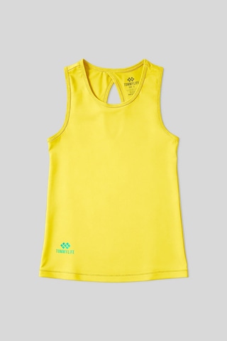 Tommy Life Limon Standart Fit Çapraz Sırt Detaylı Kadın Spor Atlet - 97296