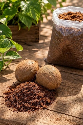 10 Litre Cocopeat Saf Hindistan Cevizi Torfu Steril, Böcek Yapmaz 10 L