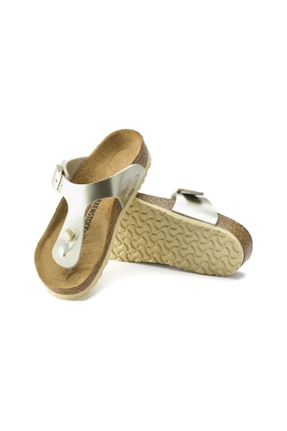 Birkenstock Bırkenstock Arızona Bf Electrıc Metallıc Kadın Terlik 1015593 1015593 Alt Altın