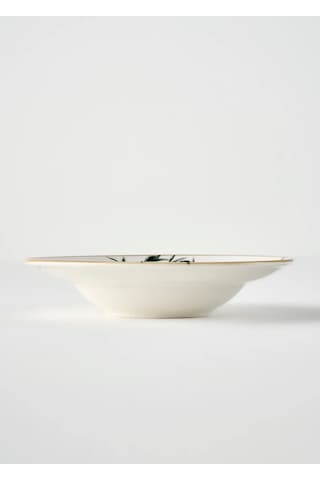 Bella Maison Olive Porselen Makarna Tabağı Yeşil 27 Cm Yeşil