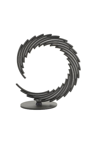 Begüsa Bakü Metal Aksesuar Biblo 18 Cm Siyah