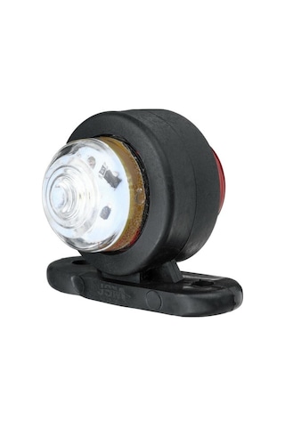 Ahmet Otomotiv 10 Adet Tek Ledli Mini Takoz Kırmızı-beyaz 12v-24v