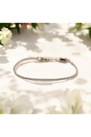 Casera's Kadın Bileklik Csr70124002 Gümüş - Gri