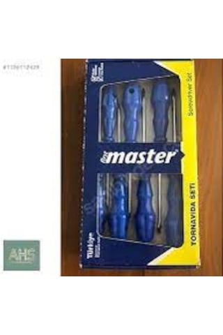 Master Tornavida Takımı 7 Parça Set Düz Ve Yıldız