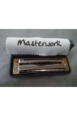 Masterwork 10 Delik C Chromatic Metal Kasa Özel Kutulu Mızıka