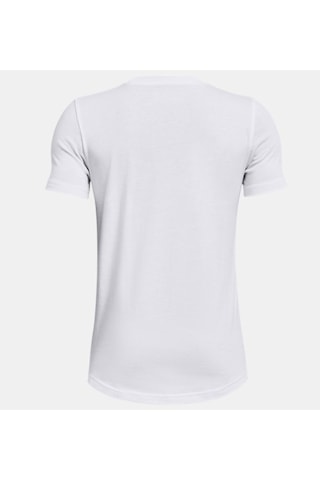 Under Armour Erkek Çocuk Curry Splash Kısa Kollu Tişört Beyaz