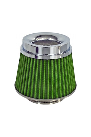 Carub Br4686302 Tuning Hava Filtresi 2 Aparatlı Krom-Yeşil