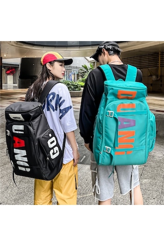 Gençler İçin Dayanıklı Ve Spacious Sırt Çantası Kampüs Yaşamına Özel Ergonomik Tasarım Siyah