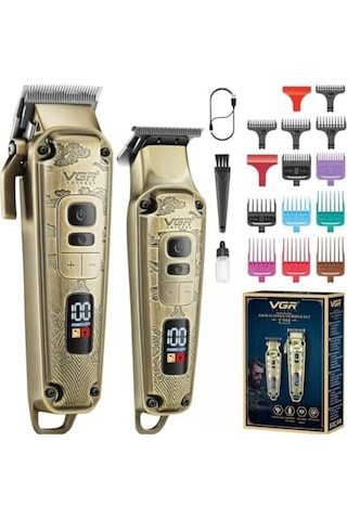 VGR V-643 Profesyonel Saç Sakal Düzeltici Set
