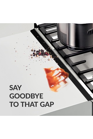 Paslanmaz Çelik Soba Boşluğu Kapakları 13.8 27.5 İnç Geri Çekilebilir, Menzil Trim Kiti