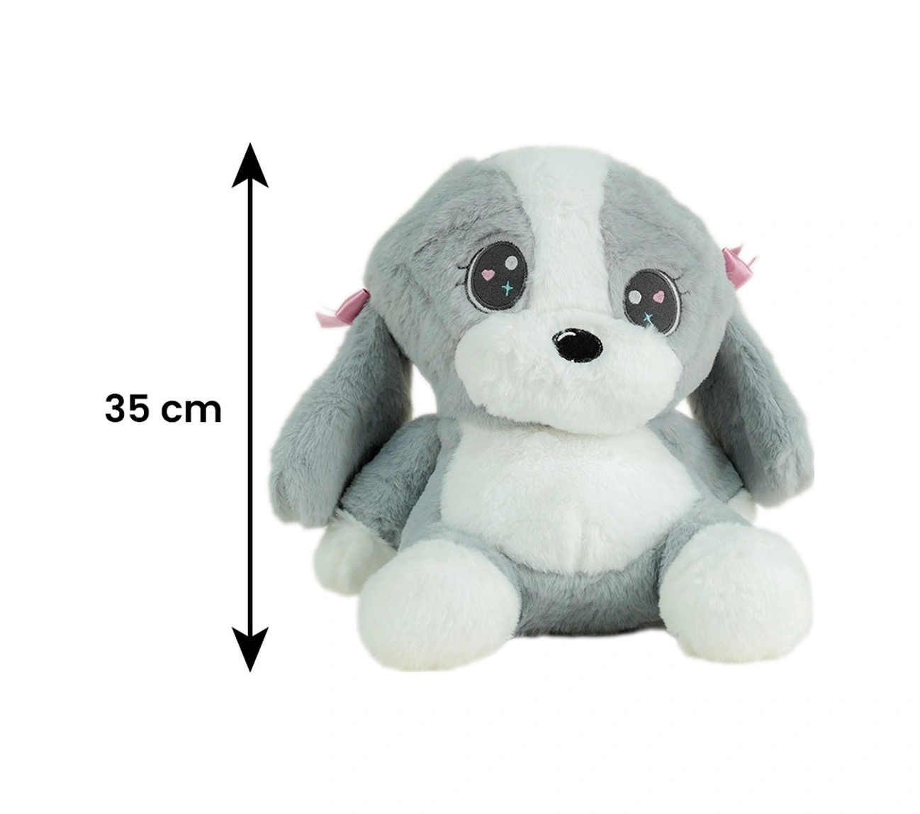 Lala Köpek Peluş 35 Cm Çok Renkli