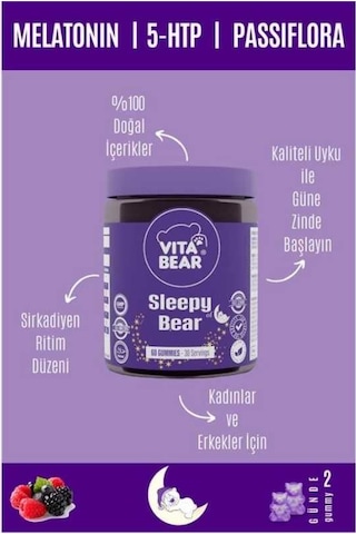Vita Bear Beautiful Bear Gummy Vitamin 2 x 60 Tablet