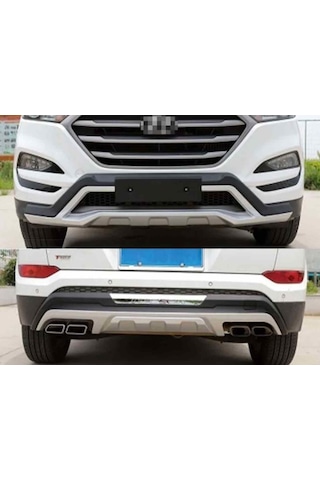 Hyundai Tucson Ön Arka Tampon Koruması Difüzör 2015-2018