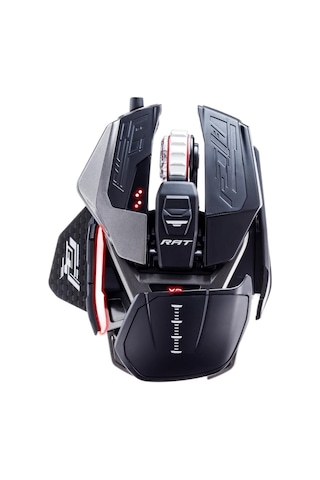 Mad Catz Otantik R.a.t. Pro X3 Kablolu Oyun Faresi, 3 Kaydırma Tekerleği Halka Seçenekleri, Ekstra Aksesuarlarla, 10 Kullanıcı Profili