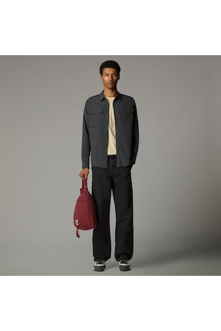 The North Face M L/s Sequoia Shirt Erkek Gömlek-29877 Koyu Gri