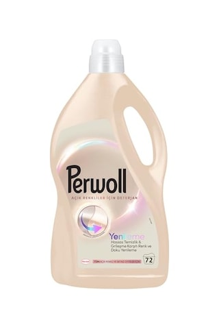 Perwoll Açık Renkliler Sıvı Çamaşır Detarjanı 3.96 Litre, 4l