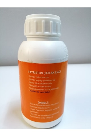 Fayriston Radyatör ve Su Kaçaklarında Çatlak Tıkayıcı İlaç 400 G