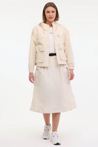 Lumberjack Wl Ecofı 8kt28 5fx Bej Kadın Yağmurluk Bej