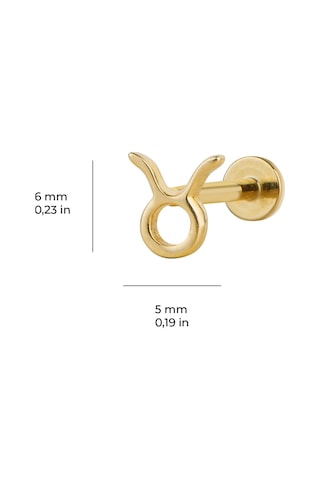 Goldkupe Boğa Burç Piercing-6467
