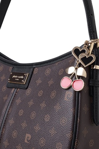 Pierre Cardin Monogram Kahve Kadın El Çantası 05pc25k10343-mn Kahverengi