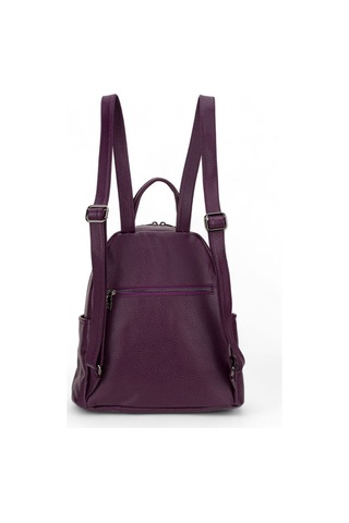 Bilik Deri Mor Rölax Deri Kadın Sırt Çantası Blm01 9550 001