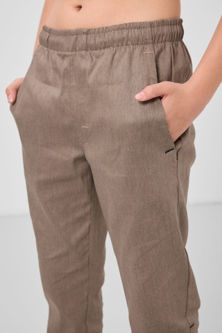 Tommy Life Camel Standart Fit Dokuma Hafif Esnek Chino Erkek Çocuk Pantolon - 11272 Camel