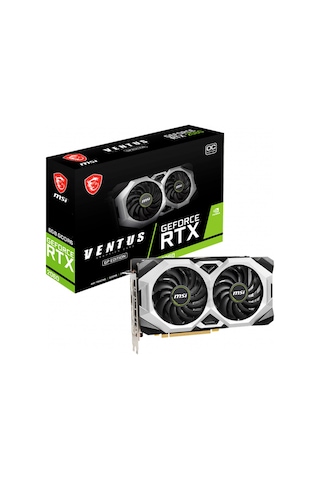 MSI NVIDIA GeForce RTX 2060 Ventus GP OC 6 GB GDDR6 192 Bit Ekran Kartı