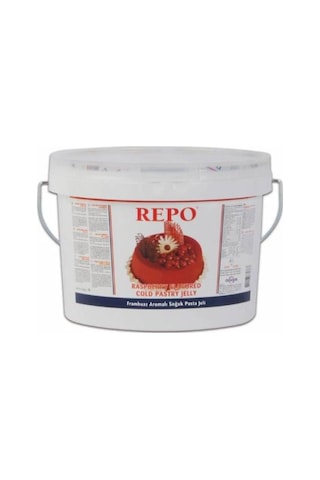 Repo Frambuaz Aromalı Soğuk Pasta Jeli 7 KG