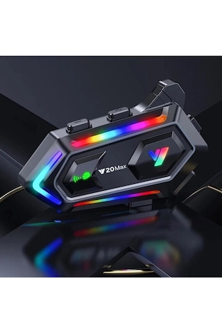 Smith Y20 Max Motosiklet Bluetooth 5.3 Kask İnterkom