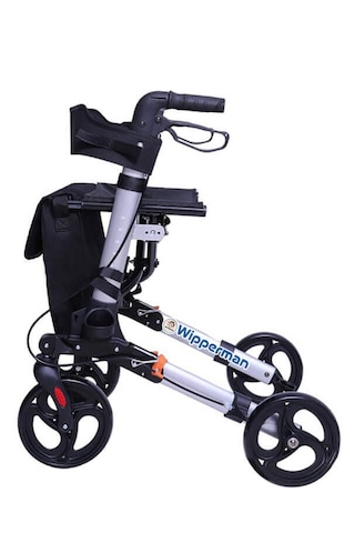 Tekerlekli Yürüteç Walker Rolatör Dört Tekerlekli