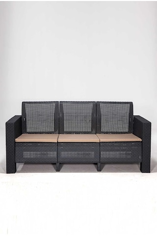 Aksu 3'lü Bahçe&balkon Koltuk/antrasit
