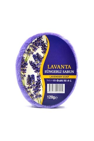 Lavanta Özlü Süngerli Duş Sabunu 120 G