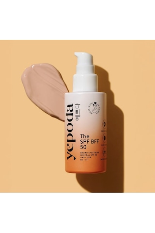 Yepoda The Spf Bff 50 Renkli Geniş Spektrumlu Mineral Güneş Kremi Spf 50 50 Ml