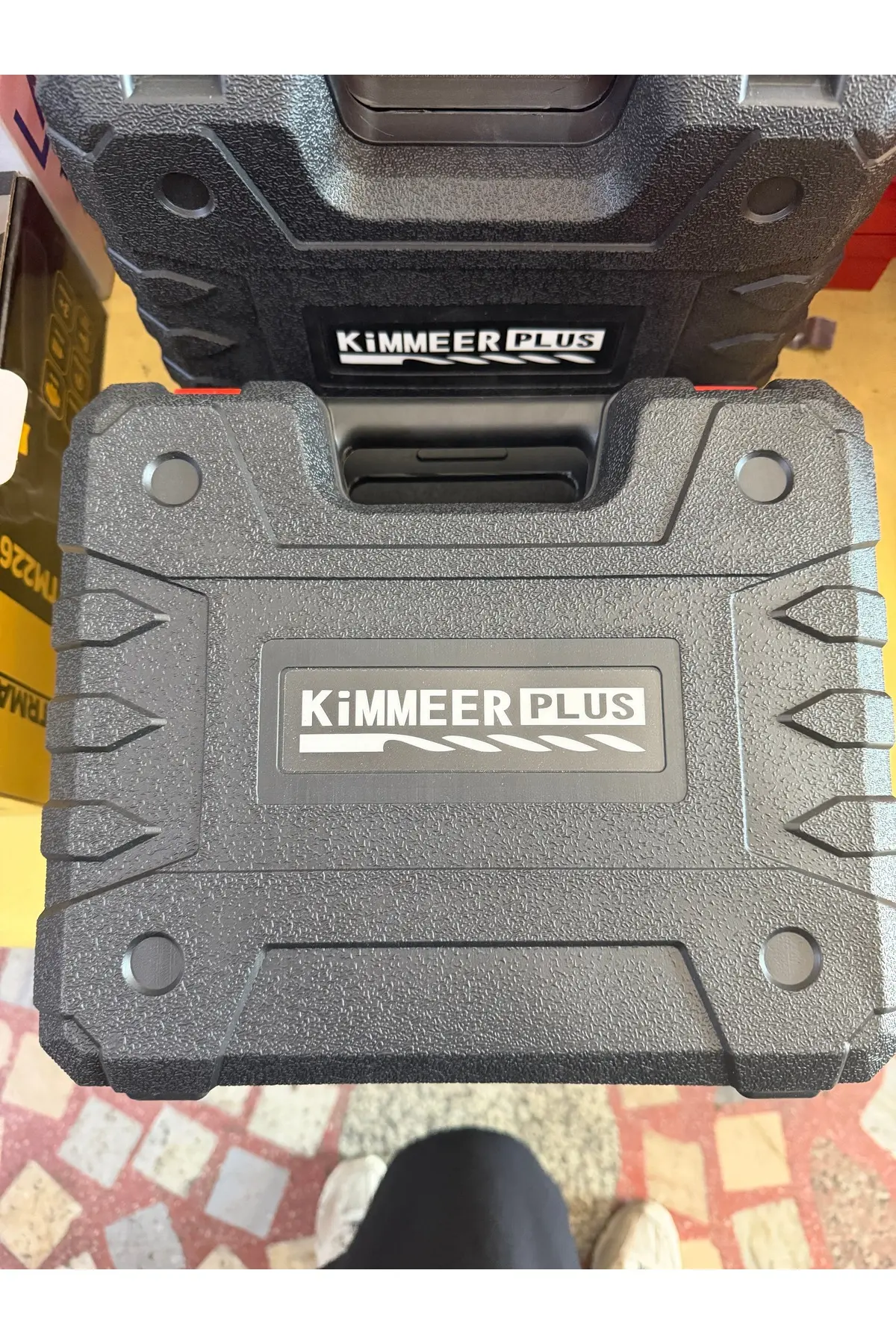 Kimmeer Plus 12v Li-ion Şarjlı Matkap Vidalama Seti Çift Akülü Plastik Taşıma Çantalı