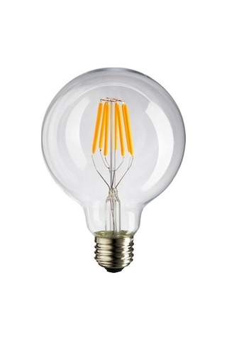 Ct-4354 9w/3000k Edison G95 Glop Uzun Fılament Led Ampul Günışığı-6adet Cata