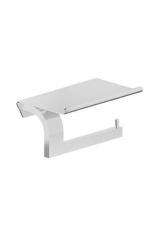 VitrA Arkitekta A44444 Etajerli Tuvalet Kağıtlığı Krom