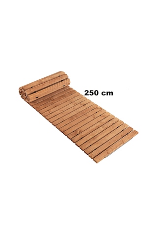 İahşap 250x50 Cm Ahşap Yürüyüş Yolu Veranda Yolu Yürüme Yolu Bahç