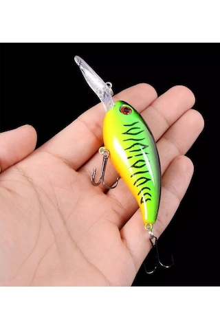 14Gr.10Cm Rapala Sahte Yem Lures Turna Levrek Alabalık Yapay Yem Yeşil