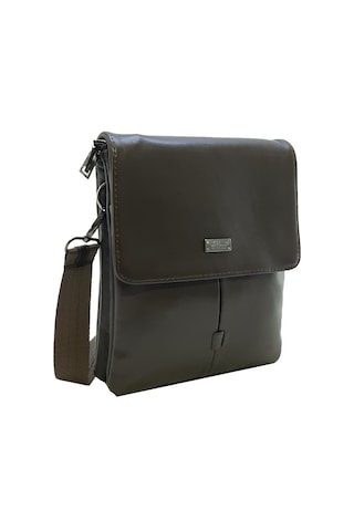 Hakiki Deri Taba Renk Erkek Postacı Çantası %100 Kuzu Derisi Kahverengi