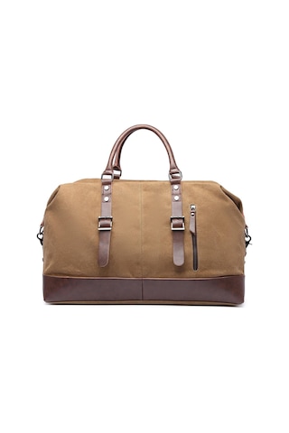 Ctvyb1273-0007 Açık Kahverengi Unısex El Valizi Gri