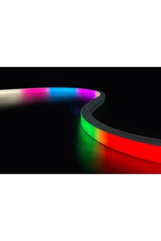 Ct-4567 Pixel Neon Led Set 5 Metre Rgb Kumandalı Esnek Şerit Işık İç & Dış Mekan Dekoratif Aydı RGB