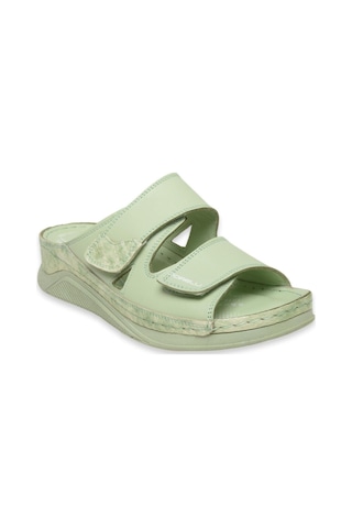 Forelli 23616z Greta-h Comfort Açık Yeşil Kadın Terlik Açık Yeşil