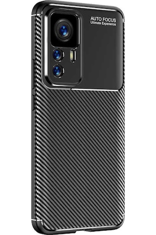 Xiaomi Mi 12T Kilif Zore Negro Karbon Tasarim Silikon Kilif 560492664