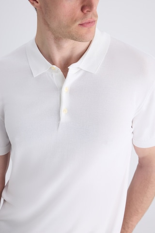 D's Damat Ds Damat Slim Fit Beyaz Düz Örgü Yazlık Rayon Triko T-shirt 4hf069421001m 801