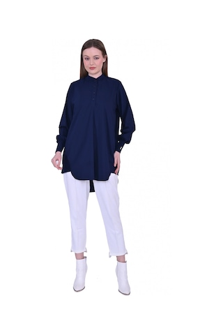 Invee İnvee Patlı Tunik Lacivert 6834
