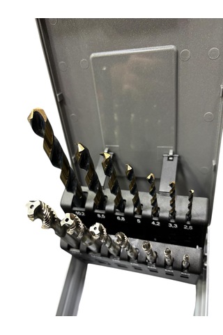 Maier 14 Parça Matkap Uçlu Helis Kılavuz Takımı